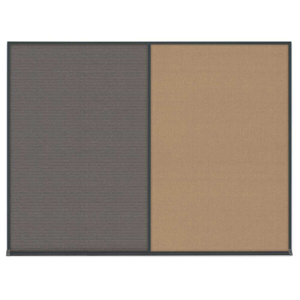 Triple Door Radius Plus Corkboard, 96" x
